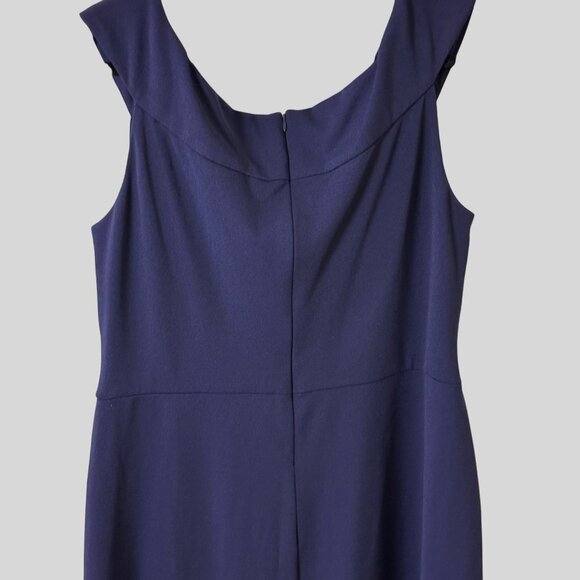 Connected Apparel Size 16 Scoop Neckline  Professional Jumpsuit Zipper Closure - Picture 4 of 16